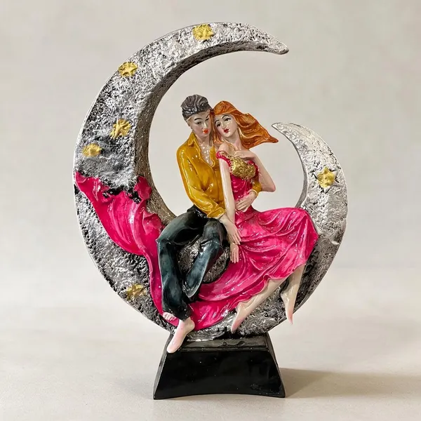 Contemporary_Couple_Crescent_Moon_Decorative_Showpiece