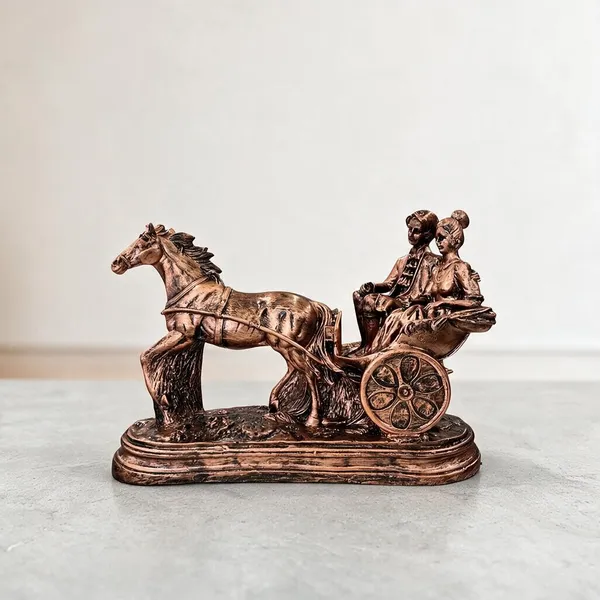 Antique_Style_Horse_Carriage_Couple_Showpiece