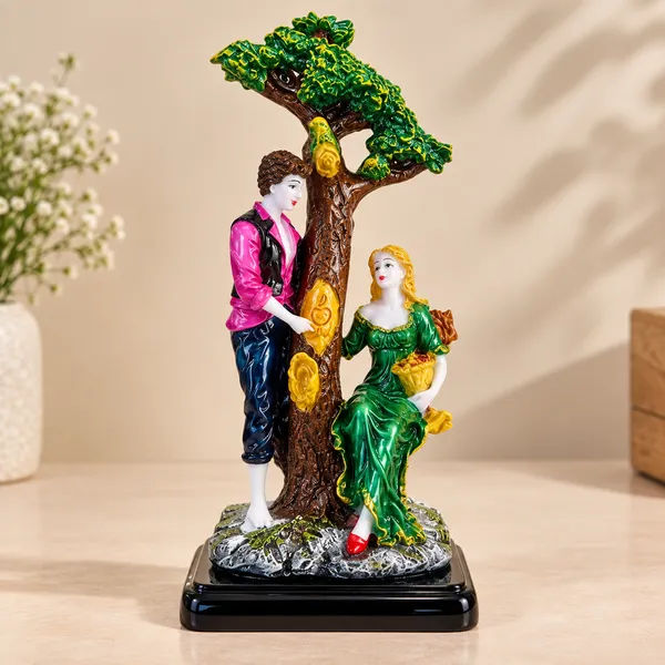 Multicolour_Couple_Under_Tree_Decorative_Figurine