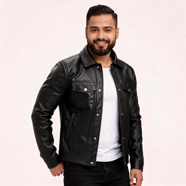Black_Leather_Regular_Fit_Jacket_For_Men