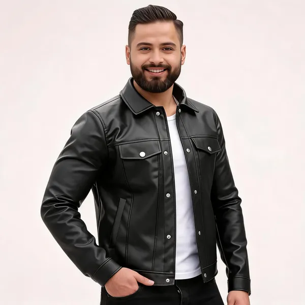 Black_Leather_Regular_Fit_Jacket_For_Men