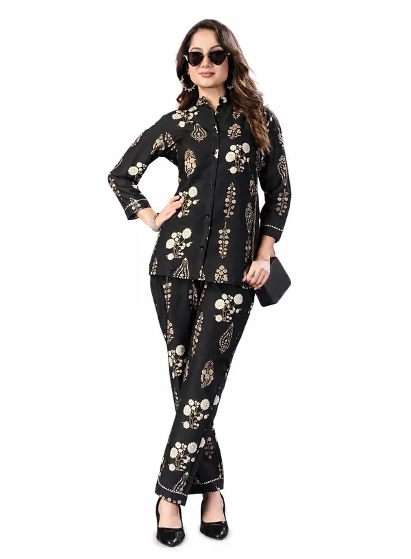 Black_Floral_Print_Co-Ord_Set_For_Women