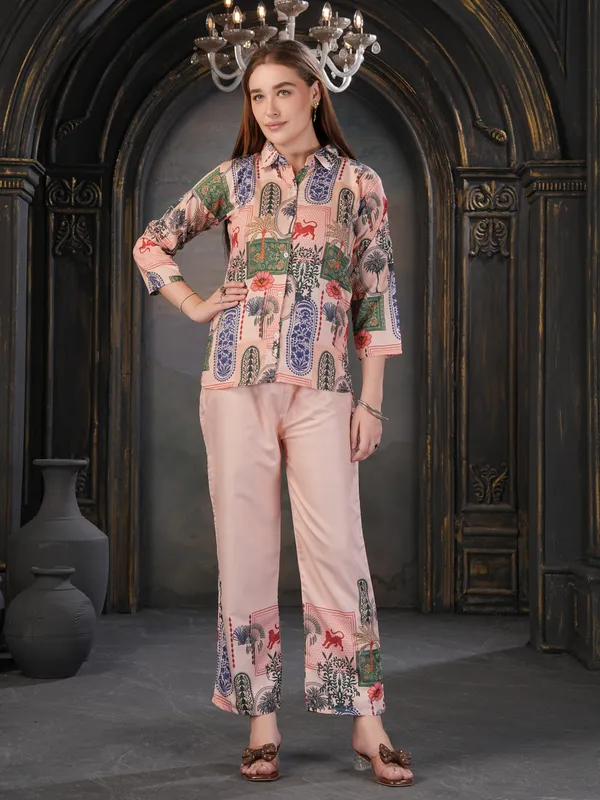 Pink_Printed_Co-Ord_Set_For_Women