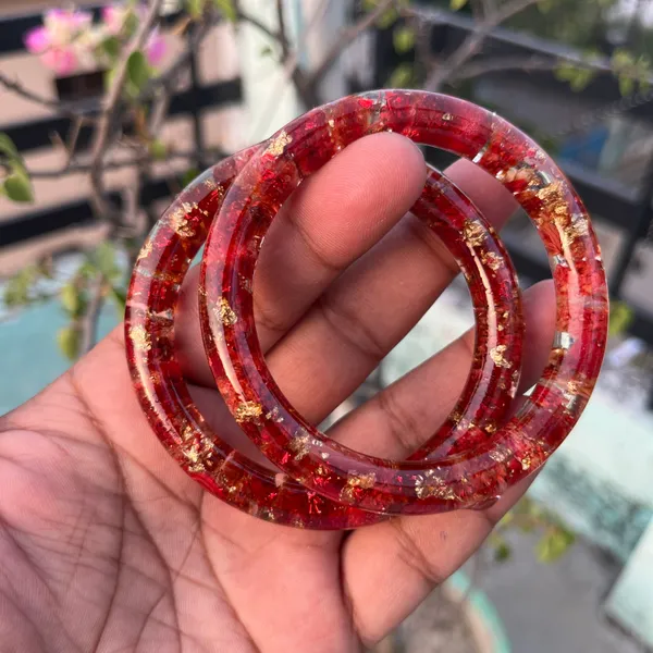 Handmade_Real_Flowers_Bangles_Customisable_Pair_Of_2_Unique_Gift_For_Women_Rose_Bangles