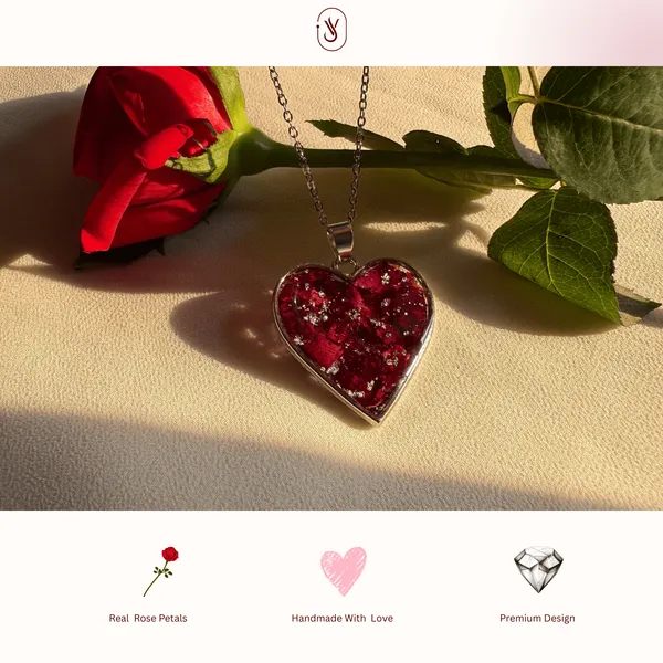 Rose_Heart_Shape_Anti_Tarnish_Necklace_Customisable_Gift_For_Her_Default_Title