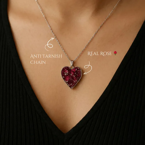 Rose_Heart_Shape_Anti_Tarnish_Necklace_Customisable_Gift_For_Her_Default_Title