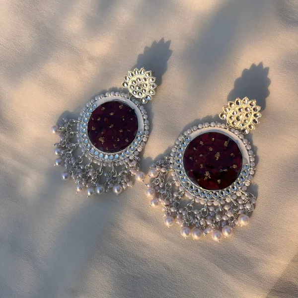 Chand_Baliyan_Rose_Jhumka_Handmade_Real_Flower_Resin_Earrings_Valentine_Gift_For_Her_Default_Title
