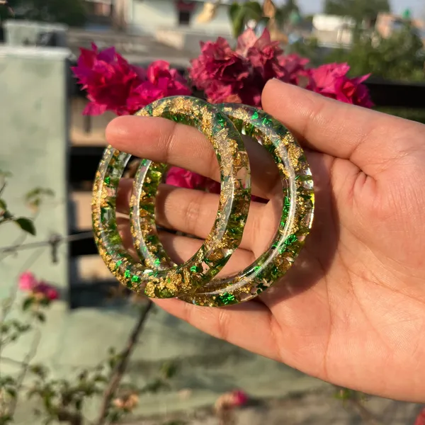 Handmade_Real_Flowers_Bangles_Customisable_Pair_Of_2_Unique_Gift_For_Women_Multi_Flower_Bangle