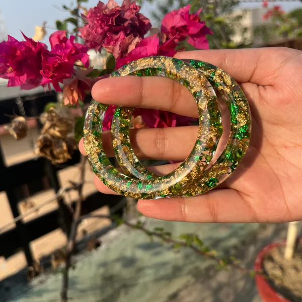 Handmade_Real_Flowers_Bangles_Customisable_Pair_Of_2_Unique_Gift_For_Women_Multi_Flower_Bangle