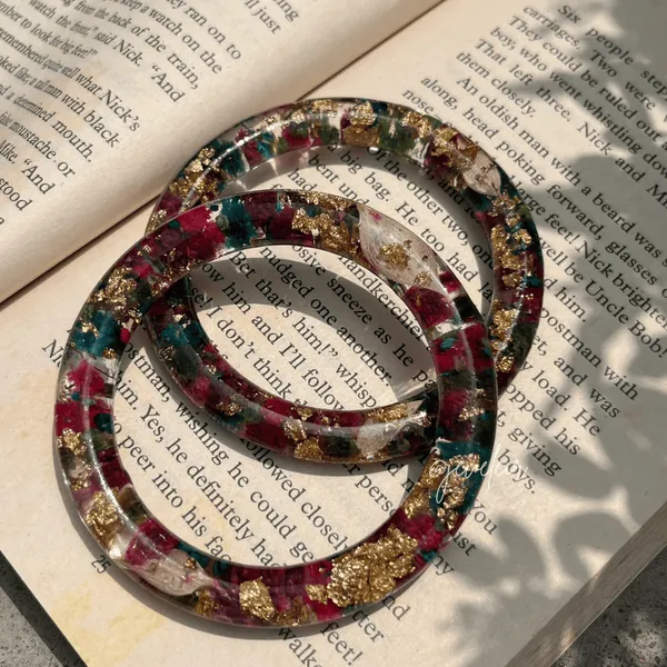 Handmade_Real_Flowers_Bangles_Customisable_Pair_Of_2_Unique_Gift_For_Women_Multi_Flower_Bangle