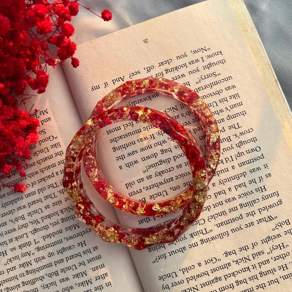 Dimond_Red_Flower_Bangles_Pair_Of_2