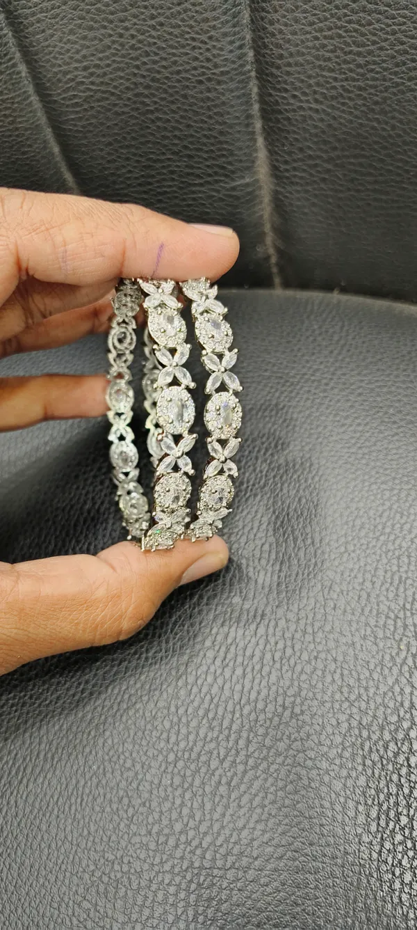 Silver-Tone_Stone_Studded_Bangles_for_Women