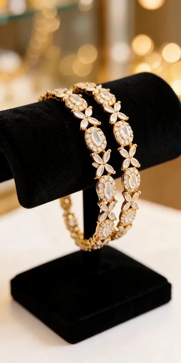 Gold_Alloy_Floral_Stone_Embellished_Slim_Bangles_For_Women