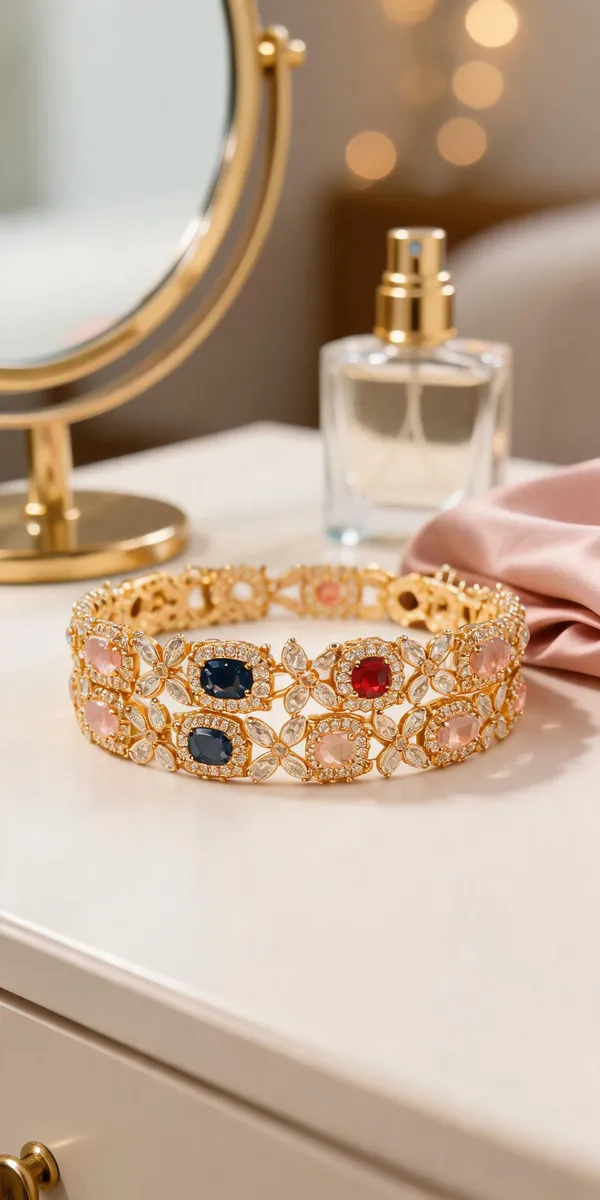 Gold_Alloy_Floral_Stone_Embellished_Bangle_Set_For_Women