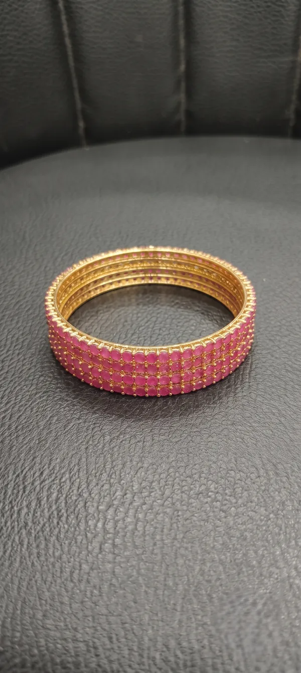 Pink_Gold_Alloy_Stone_Studded_Bangle_Set_For_Women