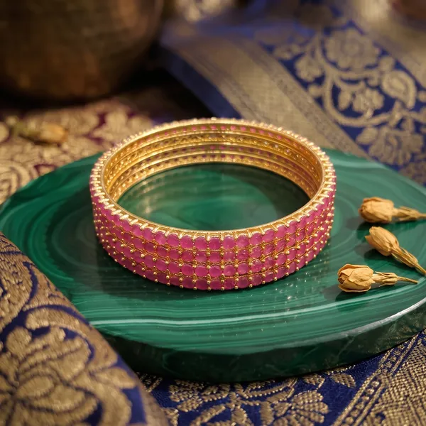 Pink_Gold_Alloy_Stone_Studded_Bangle_Set_For_Women