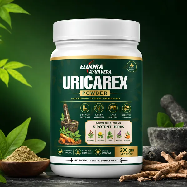 Uricarex_Punarnava_Giloy_Gokshura_Uric_Acid_Support_Powder