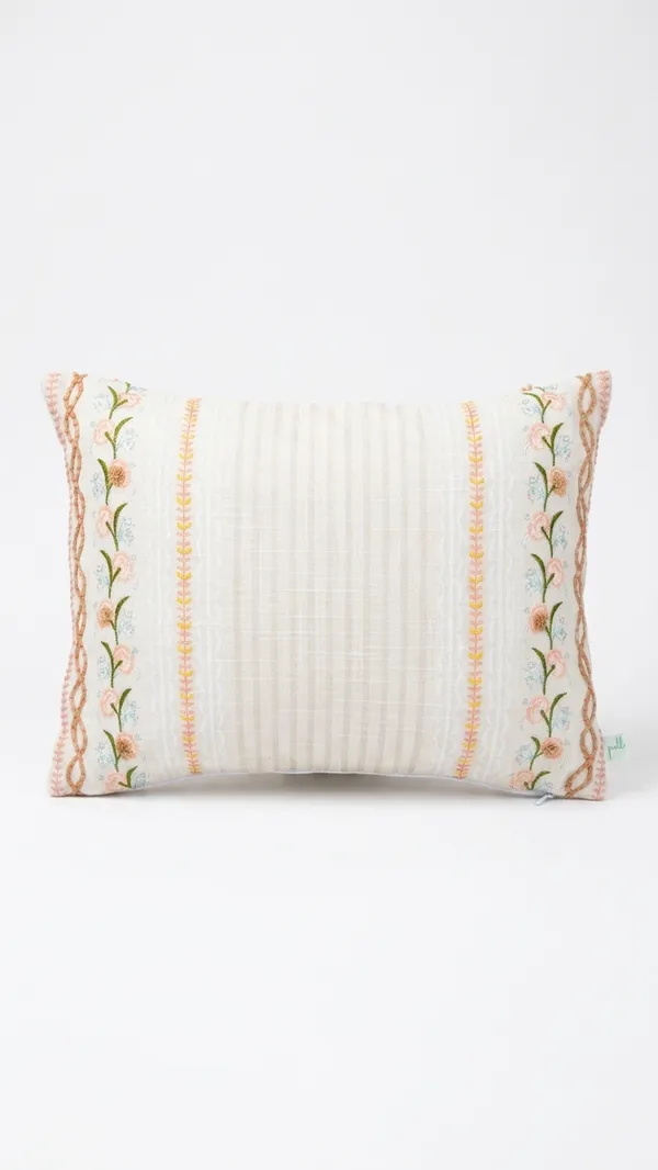 Embroidered_Floral_Stripe_Lumbar_Pillow_35x50_CM