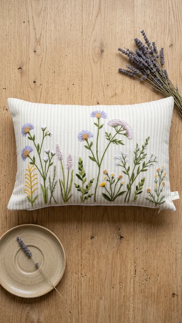 Embroidered_Wildflower_Meadow_Lumbar_Pillow_35x50_CM