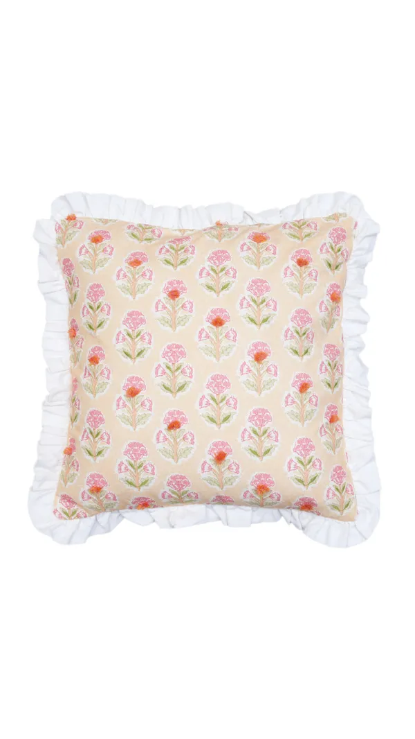Block_Print_Floral_Ruffled_Square_Cushion_45x45cm
