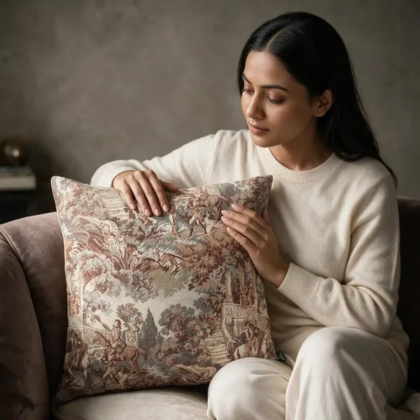 Cushion_Virasat_Jacquard_45x45_Cm