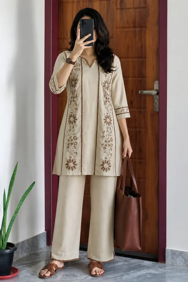 White_Cotton_Embroidered_Straight_Co-Ord_Set_For_Women