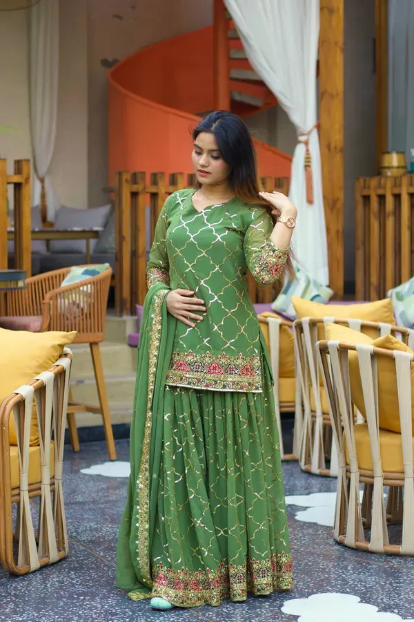 Indis_Silk_Sharara_Suit_With_Exquisite_Embroidery_Is_Perfect_For_Festivals_More