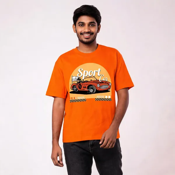 Orange_Cotton_Regular_Fit_Graphic_T-Shirt_For_Men