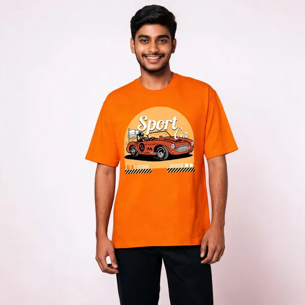 Orange_Cotton_Regular_Fit_Graphic_T-Shirt_For_Men