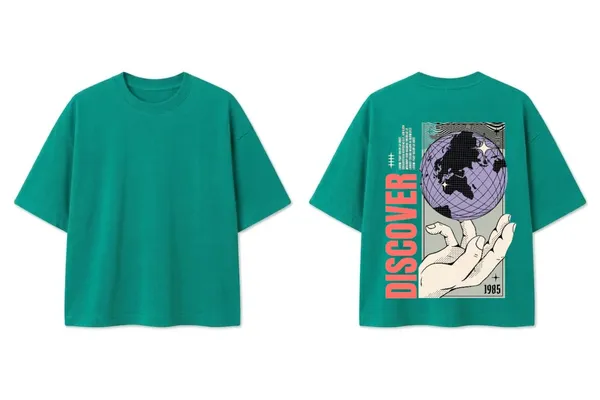 Teal_Relaxed_Fit_Graphic_T-Shirt_for_Men