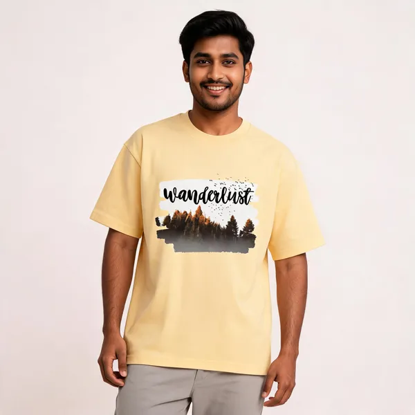 Yellow_Cotton_Relaxed_Fit_Graphic_T-Shirt_For_Men