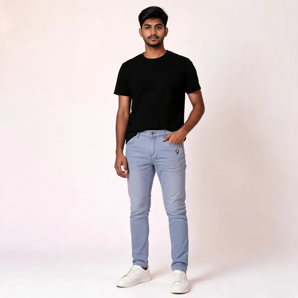 Light_Blue_Denim_Slim_Fit_Jeans_For_Men