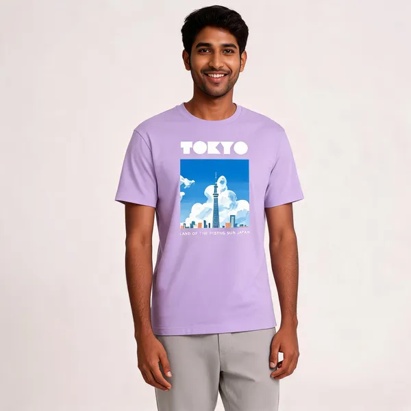 Lavender_Cotton_Regular_Fit_Graphic_T-Shirt_For_Men