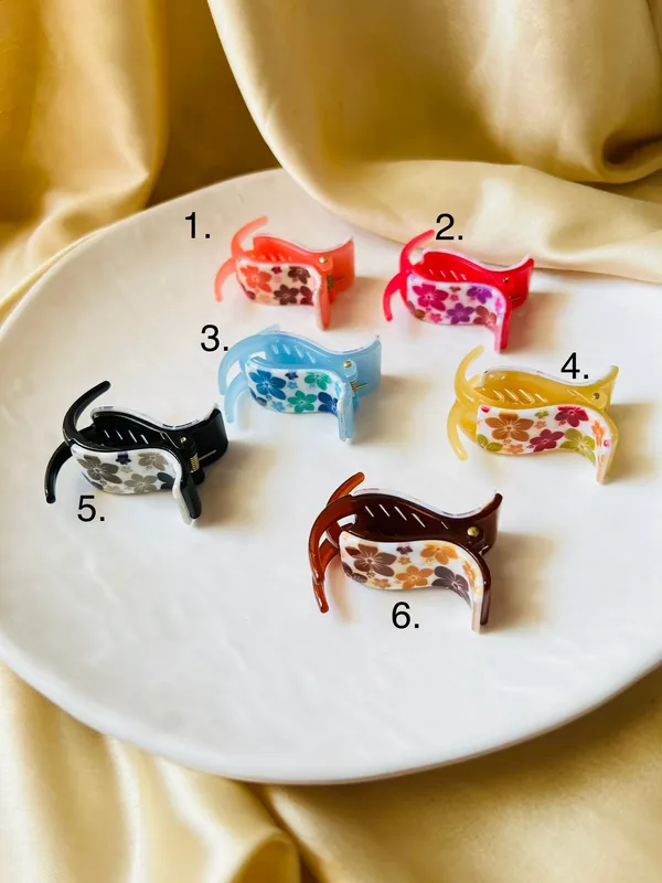 Floral_Printed_Hair_Claws_4