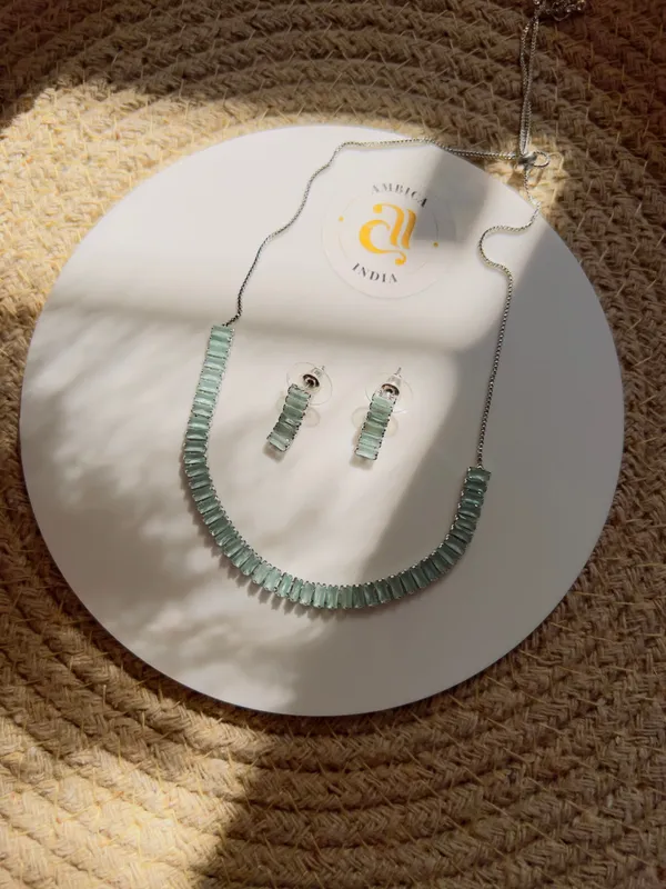 Tennis_Silver_Choker_With_Earrings_Default_Title