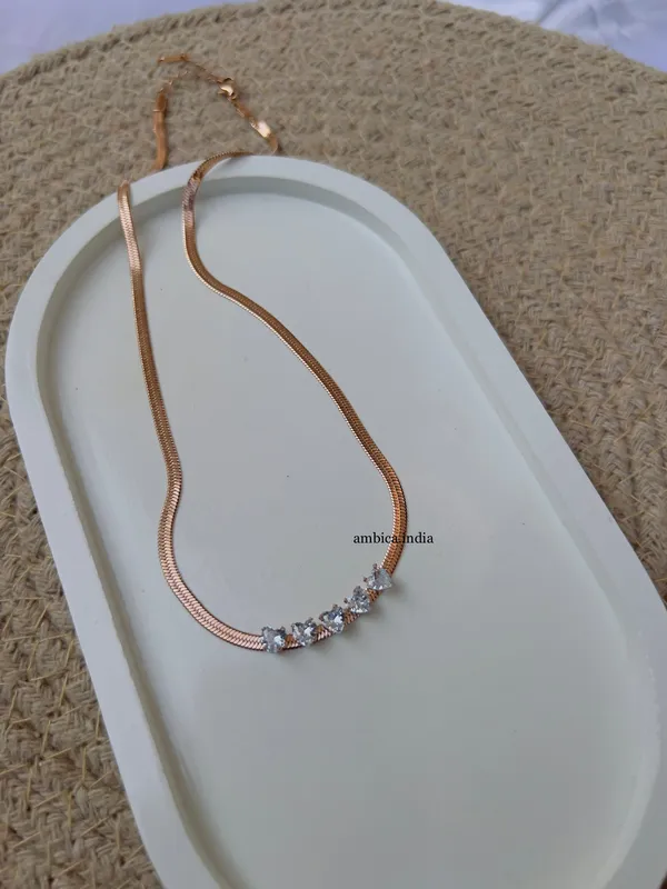 Crystal_Heart_Snake_Chain_Default_Title