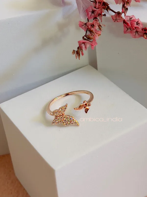 Butterfly_Cross_Adjustable_Ring_Default_Title