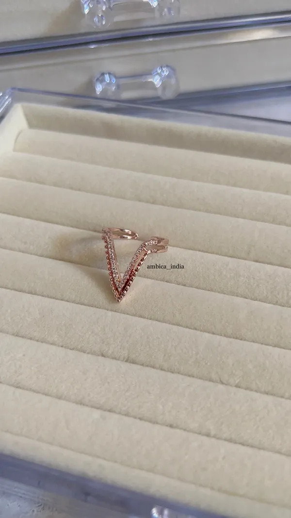 V_Studded_Adjustable_Ring_Default_Title