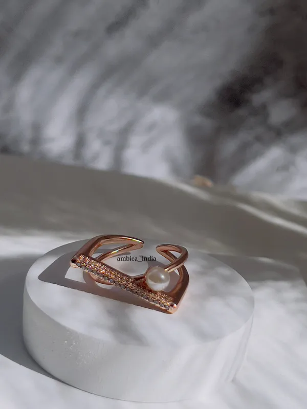 Pearl_With_Studded_Adjustable_Ring_Default_Title