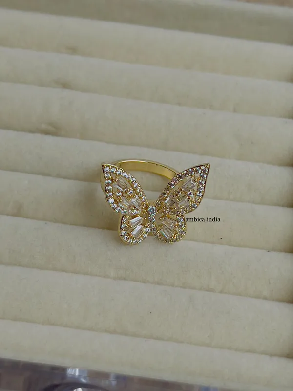 Butterfly_Crystal_Studded_Adjustable_Ring_Gold_Plated_Default_Title