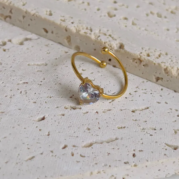 Crystal_White_Heart_Adjustable_Ring_Default_Title