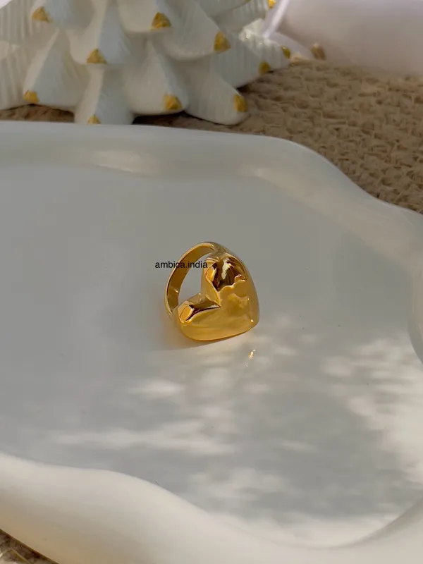 Chunky_Heart_Ring_18k_Gold_Plated