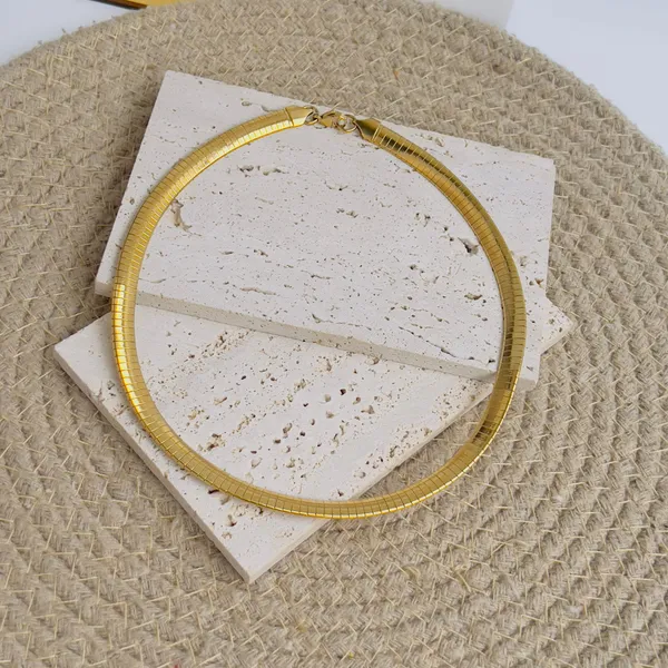 Thick_Snake_Chain_18k_Gold_Plated_Choker_Default_Title