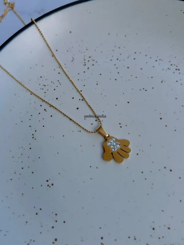 Teddy_Studded_Necklace_Default_Title
