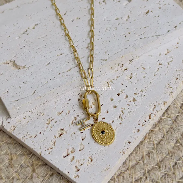 Link_Chain_With_Initial_Charms_Necklace_Default_Title
