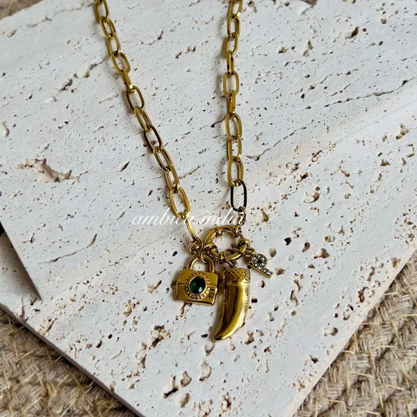 Link_Chain_With_Initial_Charms_Necklace_Default_Title