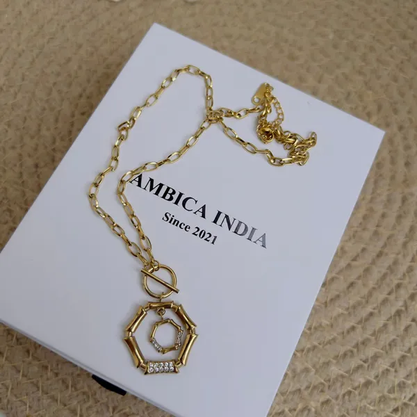 Bamboo_Link_Chain_Necklace_Default_Title