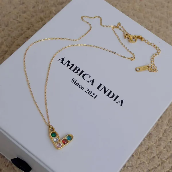 Multicolour_Crystal_Heart_Necklace_Default_Title
