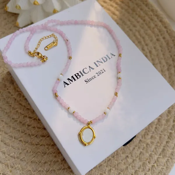 Pink_With_White_Stone_Necklace_Default_Title