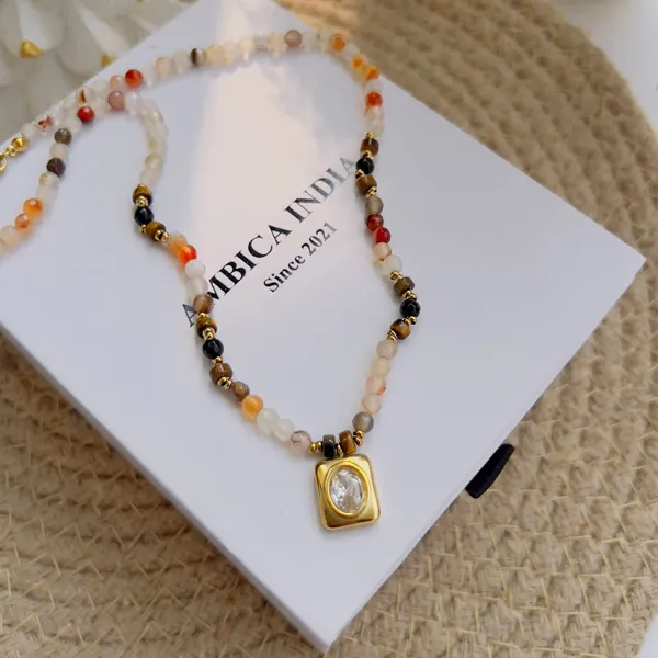 Multi_Stones_Necklace_Default_Title
